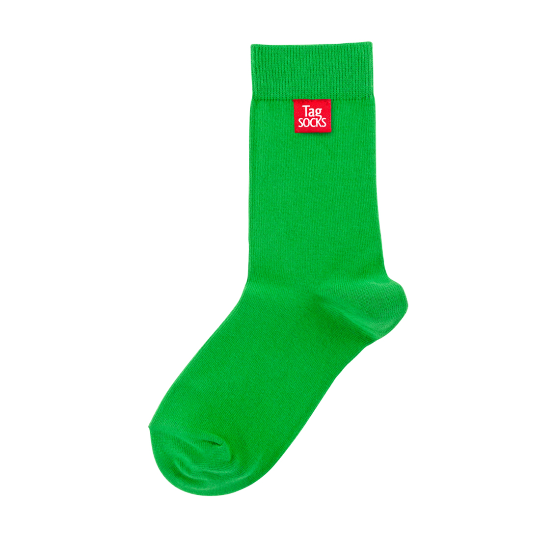Green socks - Tag Socks - All Green